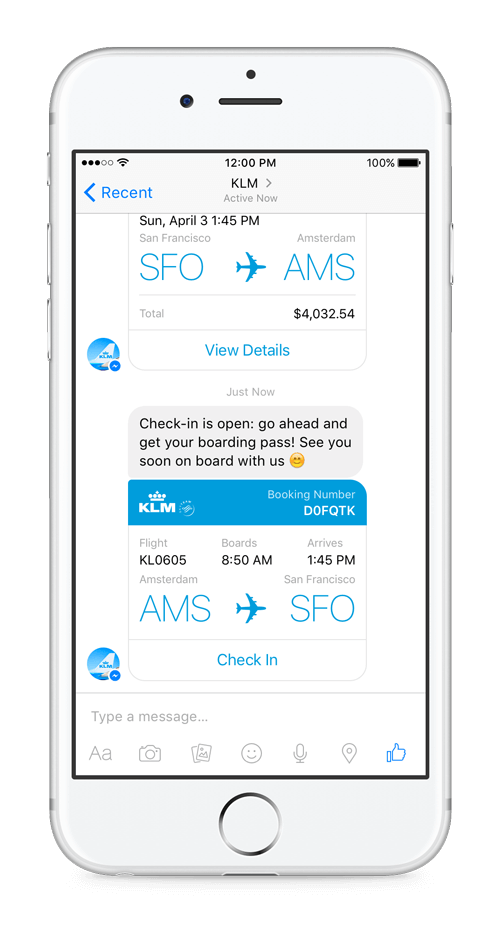 KLM Messenger